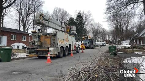 Quebec Ice Storm Extensive Repairs Needed To Fix Single Remaining