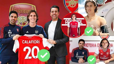 Done Deal Riccardo Calafiori Joins Arsenal Medical Completed And