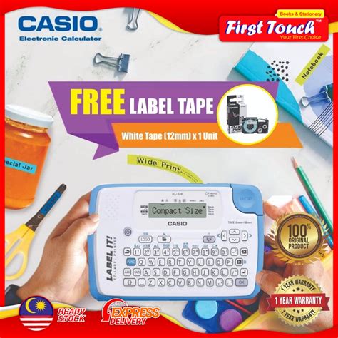 CASIO KL 130 EZ Label Maker Label Printer OR Label Tape Selection Casio