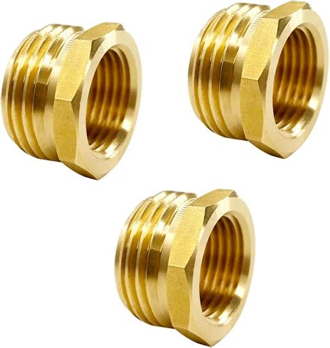 Amazon Geshaten Ght Male X Npt Female Connector Brass