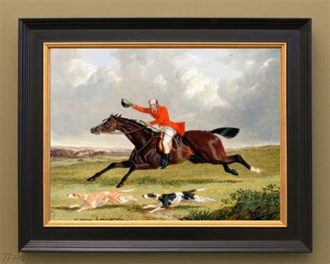 Fox Hunting Print , Download Art Print, Giclee, Print, Wall Art, Horse Prints, Dog Prints ...