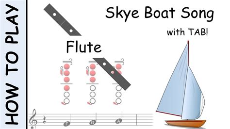 How To Play Skye Boat Song On Flute Notes With Tab YouTube