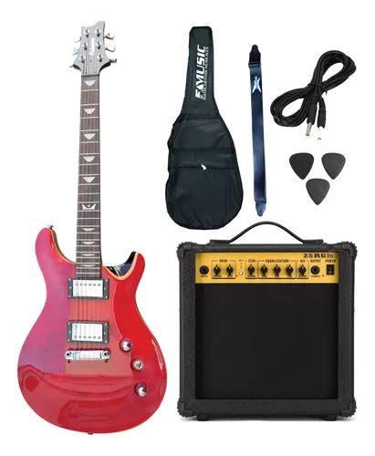 Combo Guitarra Electrica Seg Amplificador R Acc