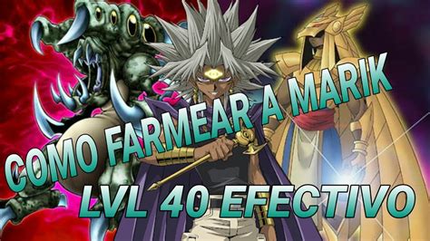 Como Farmear A Marik Lvl 40 Barato YU GI OH DUEL LINKS YouTube