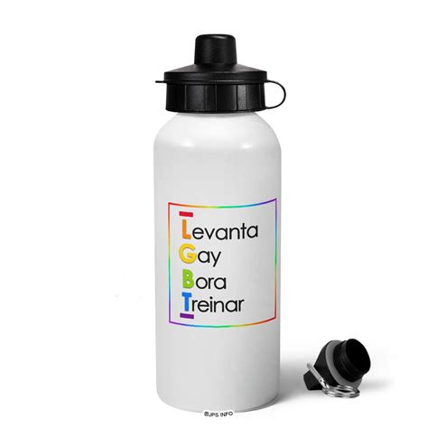 Garrafa Squeeze Mq Lgbt Levanta Gay Shopee Brasil