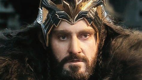 Thorin King Under The Mountain With The Golden Raven Crown Thorin