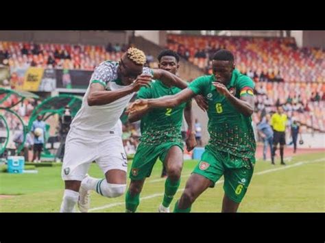 Nigeria Vs Guinea Bissau 0 1 Goal And Match Highlights Afcon 2023