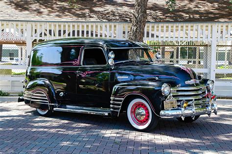 1948 Chevrolet Panel Passenger Side Front View Lowrider