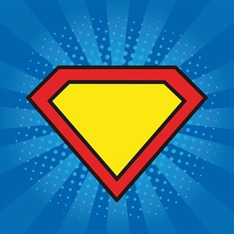 Cool Superman Logo Background Cartoon Film Superhero Sign Backdrop Por ...