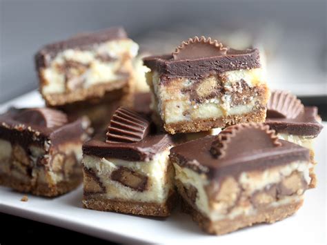 Peanut Butter Cup Cheesecake Bars