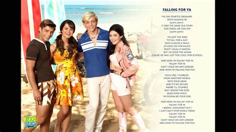 Falling For Ya By Grace Phipps Teen Beach Movie With Lyrics Youtube