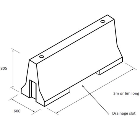 Concrete Road Barriers Civilmart