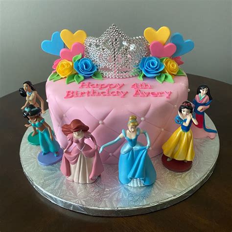 Disney Princesses Birthday Cake Birthday Cake Disney Princess