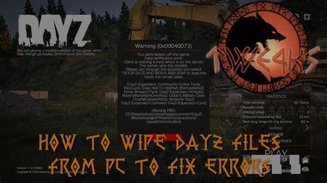 How To Completely Wipe DayZ Files From PC For Reinstall To Fix Errors