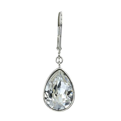 Teardrop Swarovski Crystal Earring