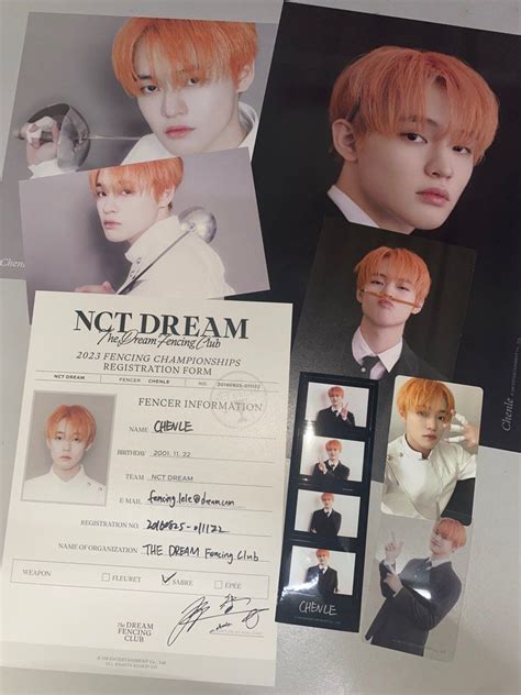 WTS NCT DREAM Season Greeting Sg 2023 Chenle Set No Pob Hobbies Toys