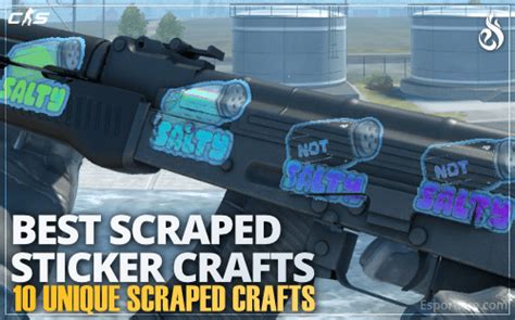 Best Scraped Sticker Crafts In Cs2