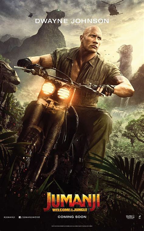 Jumanji Bienvenue Dans La Jungle Les Affiches Personnages