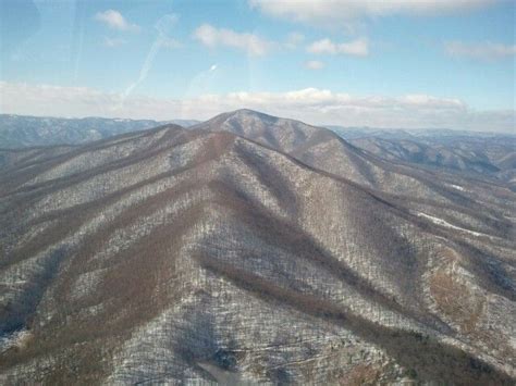 Nice View Of The Blue Ridge Parkway Mountains While Flying To Roanoke