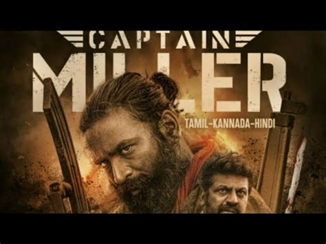 Captain Miller Official Trailer Update Dhanush GV Prakash