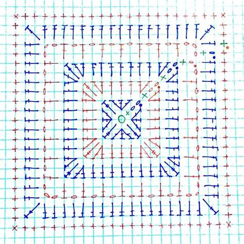 Квадратные Прихватки крючком схемы: 2 тыс изображений найдено в Яндекс ...