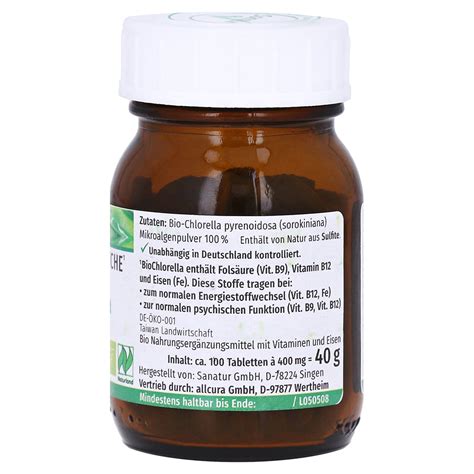 Chlorella Bio Tabletten St Ck Kaufen Medpex