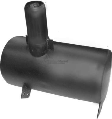 Pot d échappement silencieux horizontal pour John Deere Série 40 3140