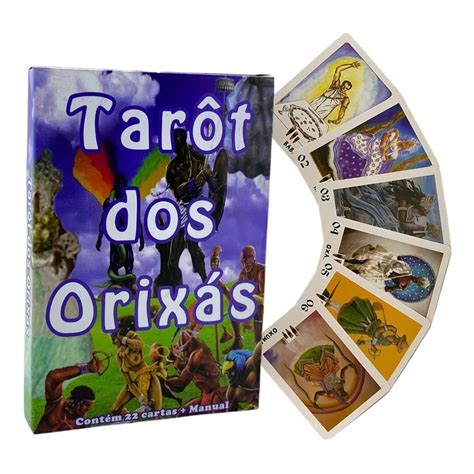 Baralho Tarot Dos Orixas Cartas Manual Un Shopee Brasil