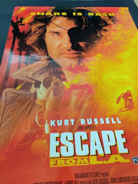 Vintage Posters :: 1990 to 1999 :: Escape from L.A. Vintage Poster ...