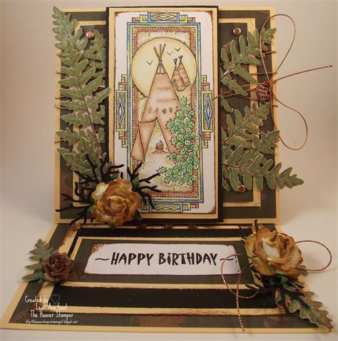 Handmade OOAK Cards by The Hoosier Stamper: Native American Indian ...