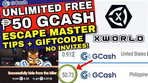 Free Gcash Unlimited Pala Sa Escape Master Xworld New Giftcode