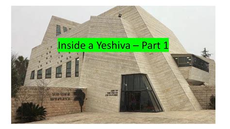 RS Tours: Inside a Yeshiva - Part 1 - YouTube