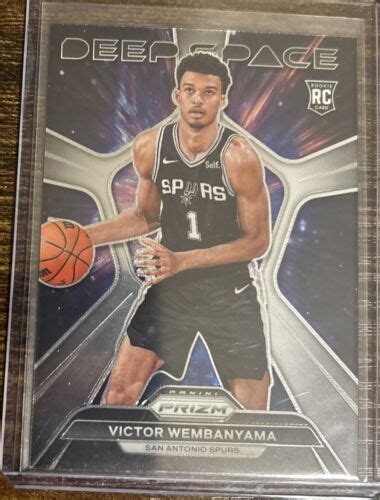 Prizm Victor Wembanyama Deep Space Rookie Card Rc Spurs