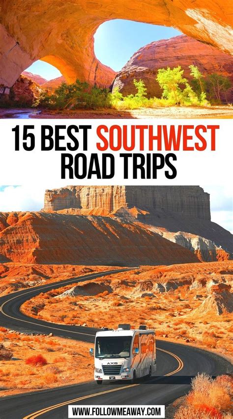 15 Best Southwest USA Road Trips