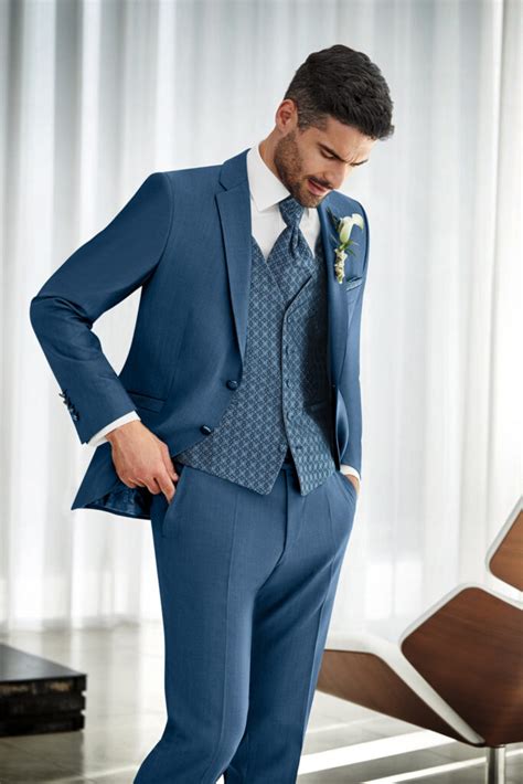 Bright Blue Piece Wedding Suit Tom Murphy S Formal And Menswear