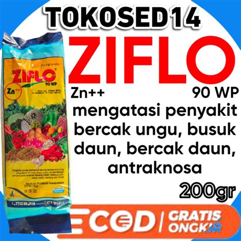 ORIGINAL Fungisida ZIFLO 90WP 200Gram 100 Lazada Indonesia