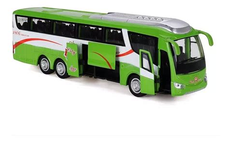 Miniatura Ônibus Metal Abre Portas Luzes E Som R 199 00 em Mercado Livre