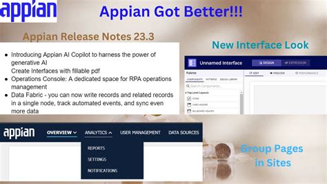 Appian Release Notes Appian Tutorial Youtube