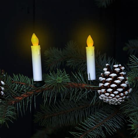 Flickering Led Candle Christmas Tree Lights