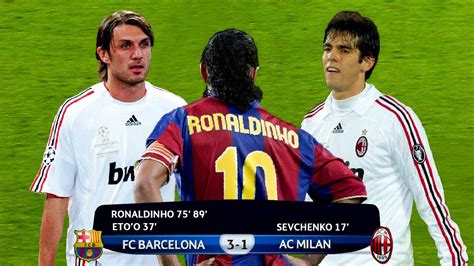 Ricardo Kak And Paolo Maldini Will Never Forget Ronaldinho S