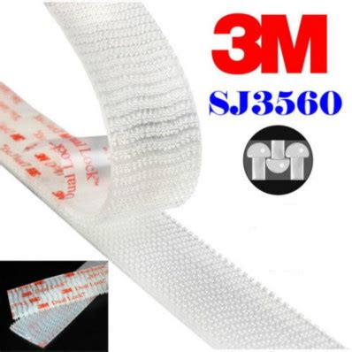 3M SJ3560 Dual Lock Tape Clear VHB Adhesive Roll 25 Mm Best Price