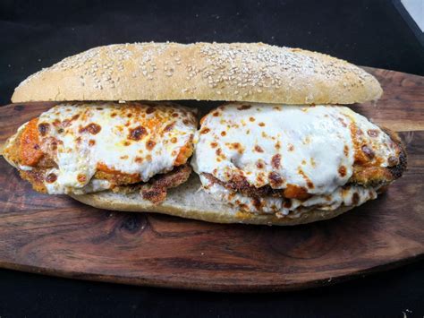 [homemade] Chicken Parm Sandwich R Food