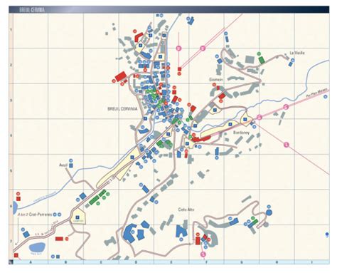 Village Map Cervinia Tourist Office