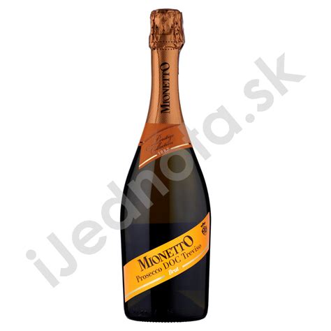 Mionetto Prosecco DOC Treviso Brut šumivé víno biele 750 ml COOP