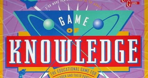 Game Of Knowledge Board Game Boardgamegeek