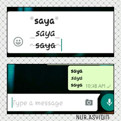 Cara Membuat Huruf Bold Di Whatsapp Logo Image Imagesee