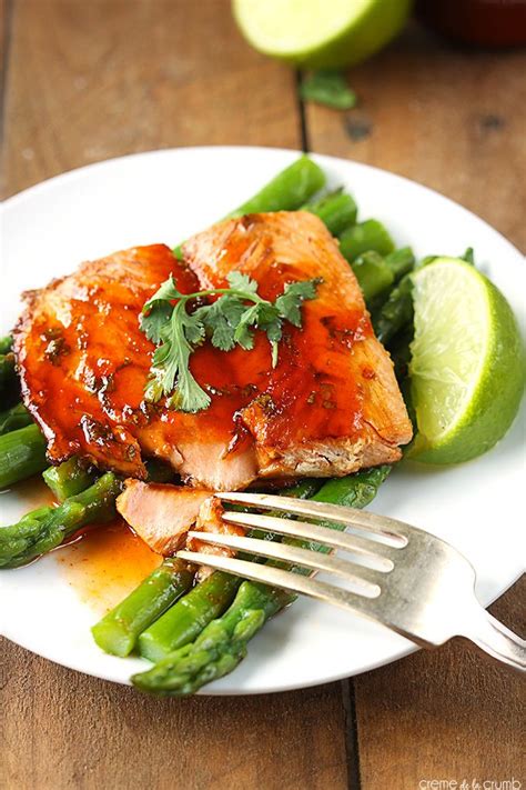 Sriracha Lime Salmon Creme De La Crumb Salmon Recipes Fish Recipes