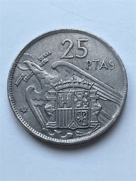 Monnaie Espagne 1957 25 Pesetas Franco Kaufen Auf Ricardo