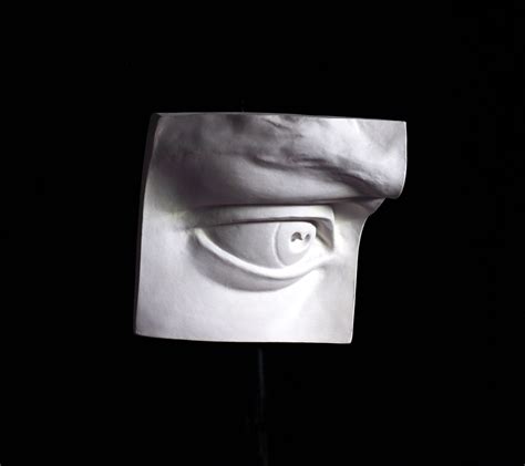 Plaster Cast of Michelangelo's David Eye Sculpture. Male - Etsy