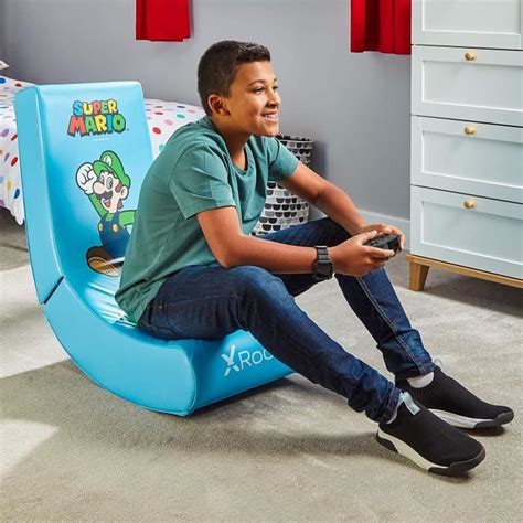 Fauteuil A Bascule Nintendo Video Rocker Luigi Cdiscount Maison